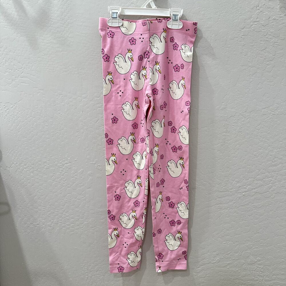 NWT Meyadey Pink Swan Queen Leggings